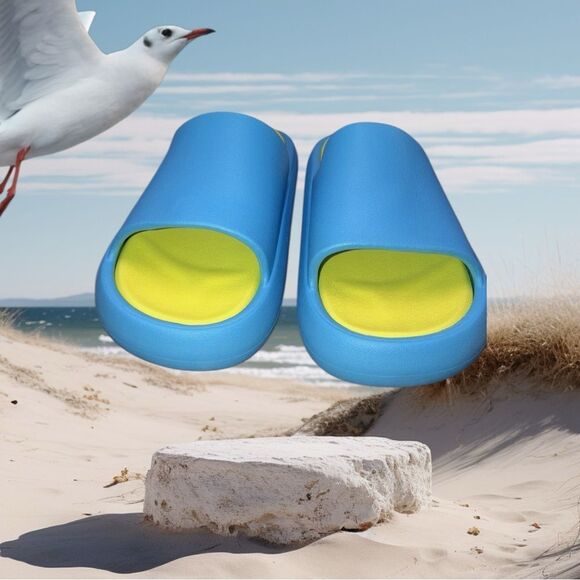 TURQUOISE BEACH SLIDES BY J SLIDES, Sz 8 - Picture 8 of 12
